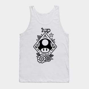 1 up black Tank Top